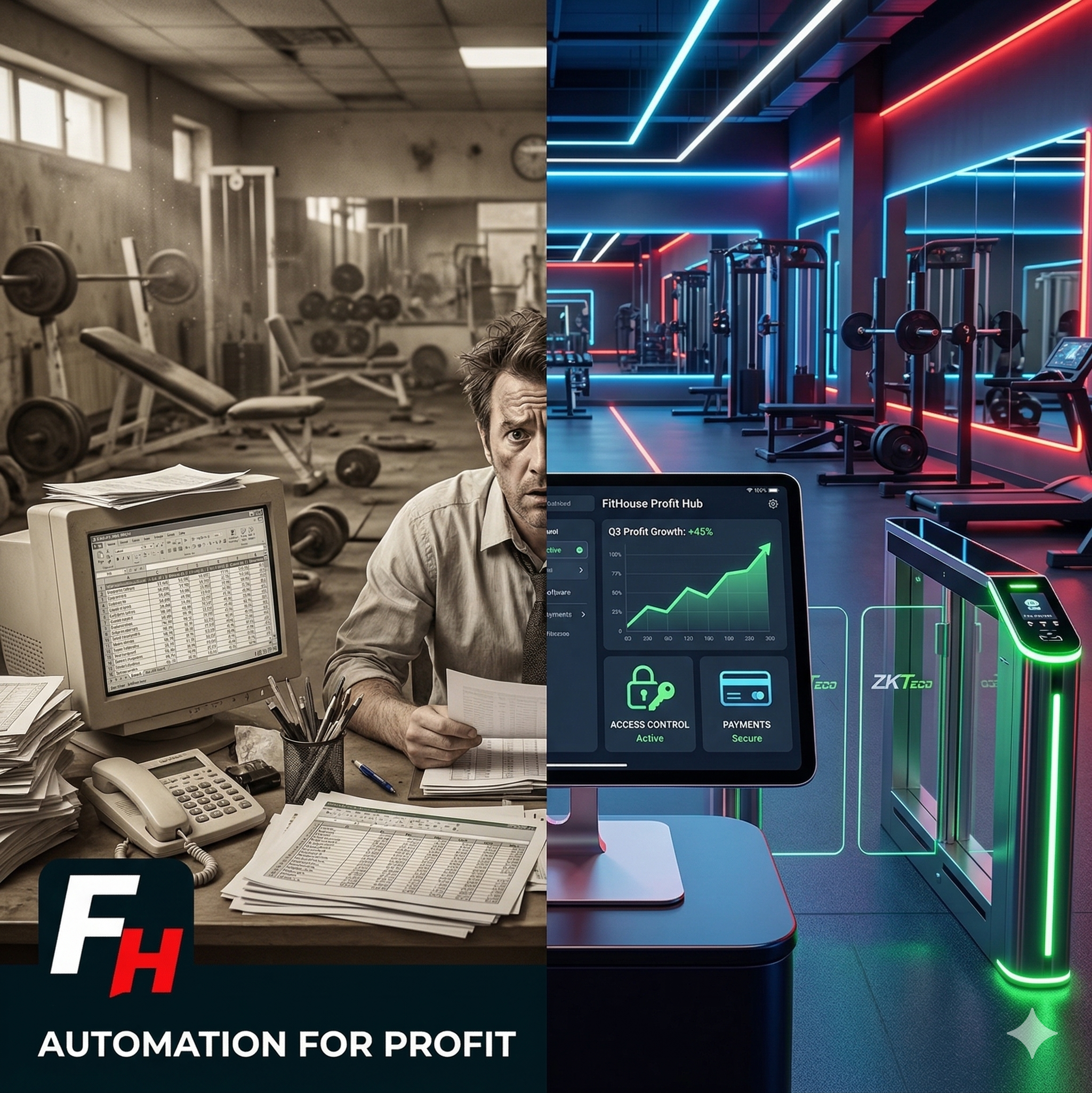 ფიტნეს-კლუბების ტოპ-10 პრობლემა (და როგორ წყვეტს მათ ავტომატიზაცია)