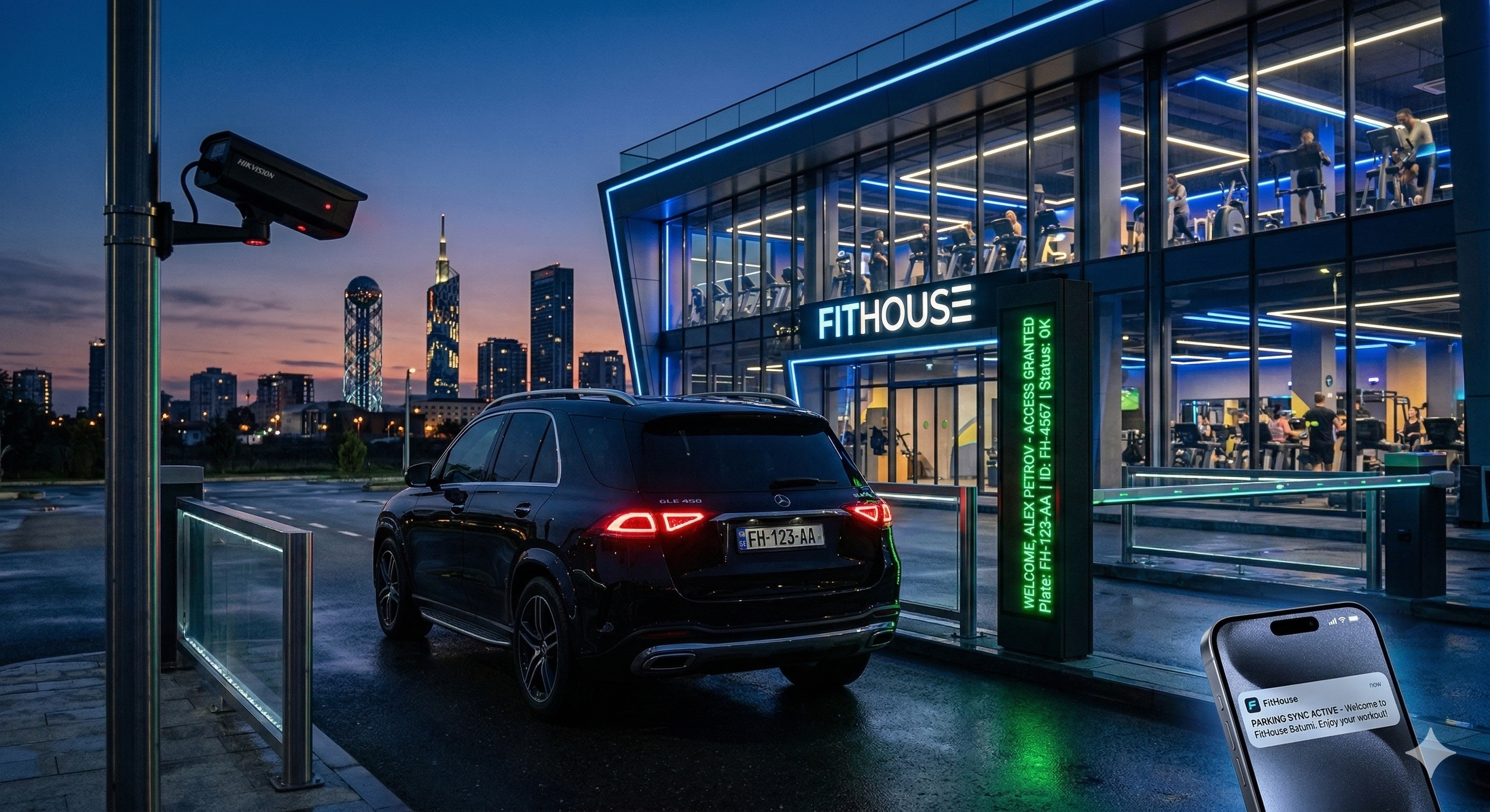 Премиальный сервис начинается с парковки: Как FitHouse и HikVision меняют правила игры